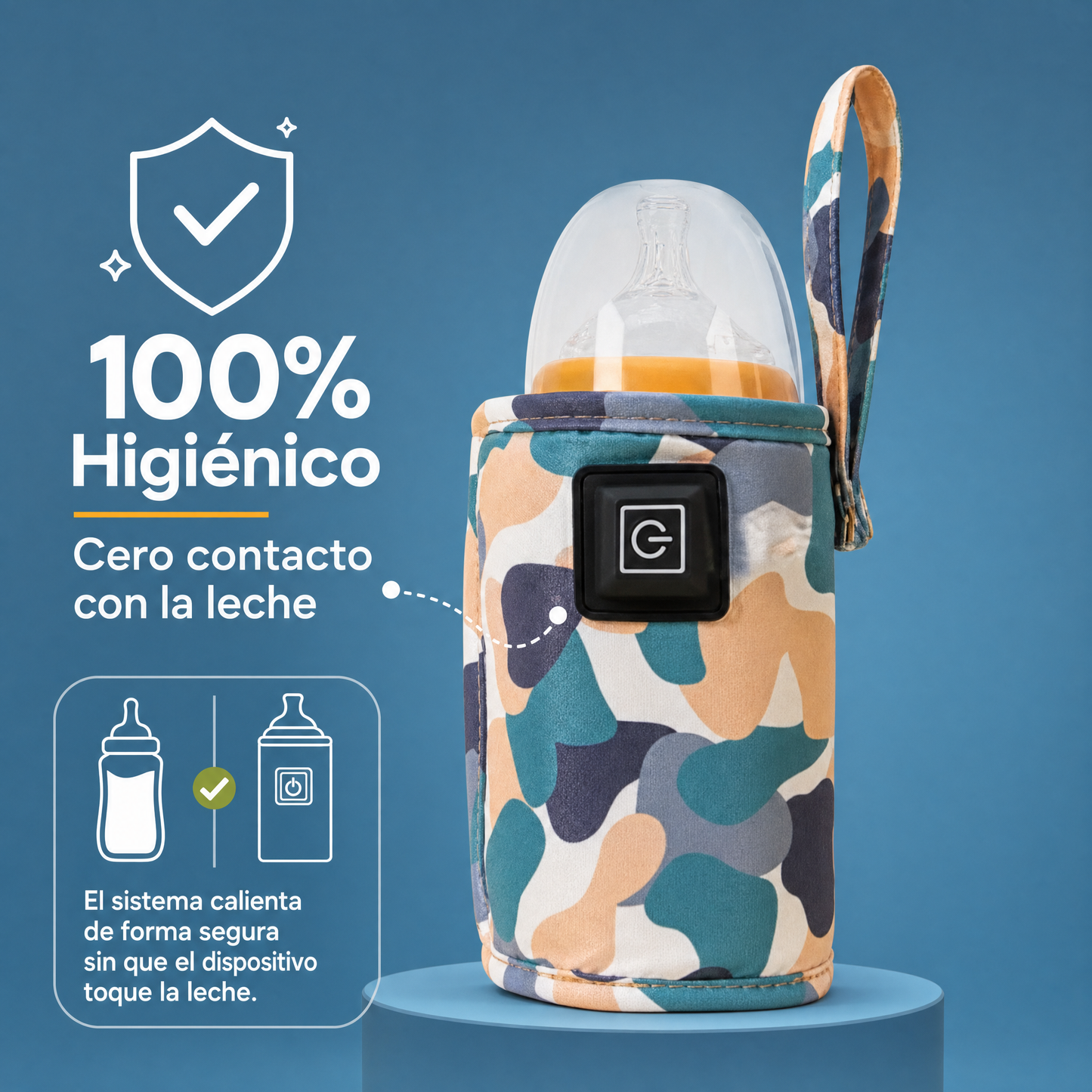 Funda Calentadora de Biberones por USB
